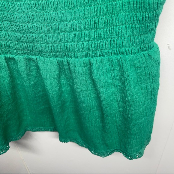 By and by Juniors Off the Shoulder Smocked Top - Picture 8 of 9